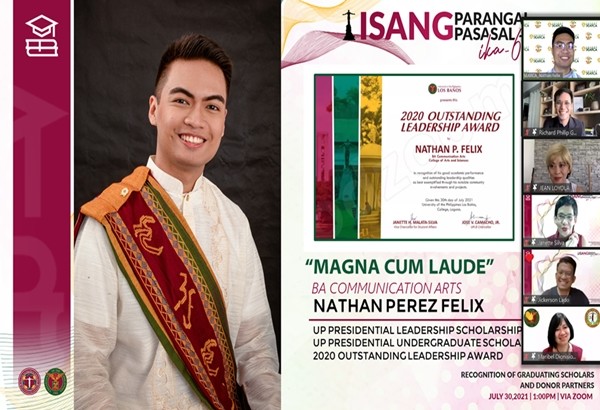 SEARCA young staff is UPLB Outstanding Leadership Awardee