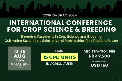 SABRAO and CSSP to host an international conference on crop science and breeding