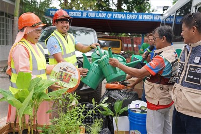 SEARCA, Rotary Club of Calamba partner with Bahay ni Maria for edible garden project