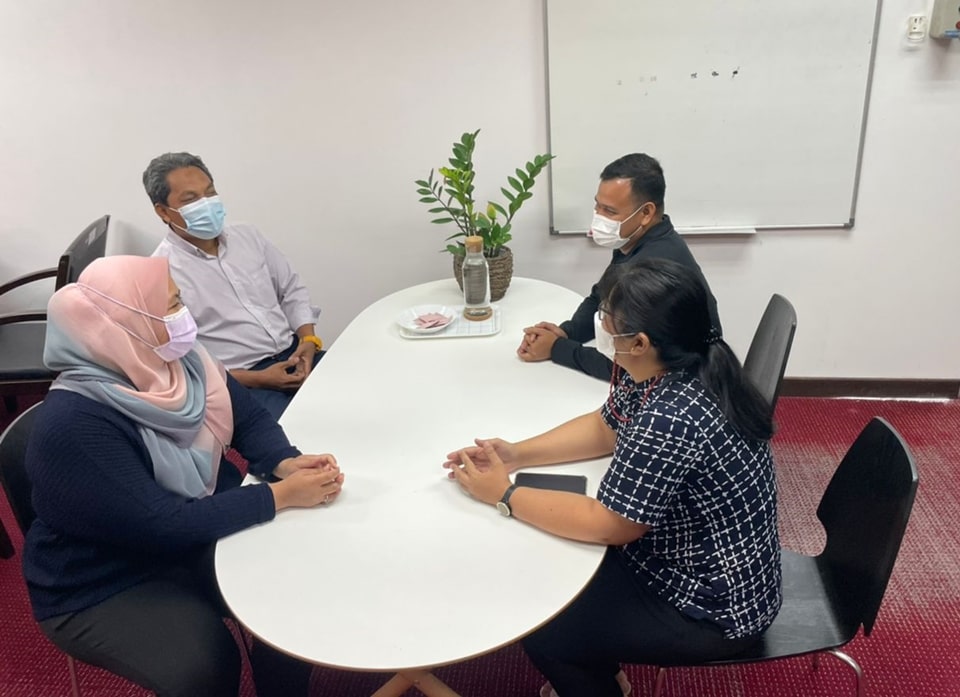 Faculty Mobility delegates at the Putra International Centre, UPM.