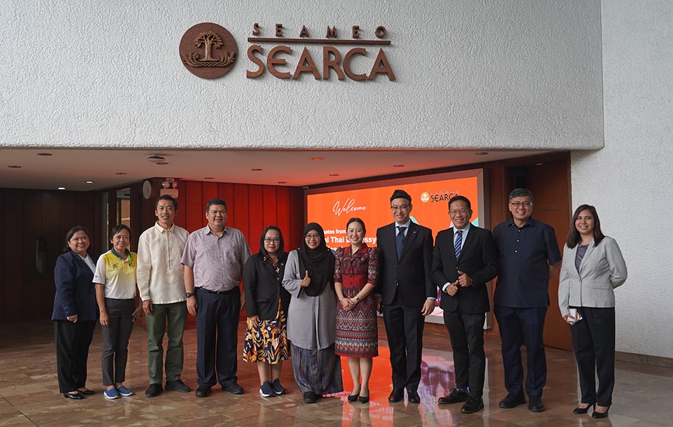 Kasetsart University and Thai Embassy explore collaboration with SEARCA on social innovation undertakings