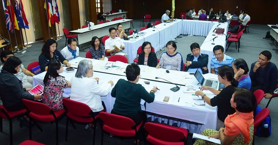 Workshop participants working on the Action Plan focused on agricultural transformation, market integration, trade and value chains.