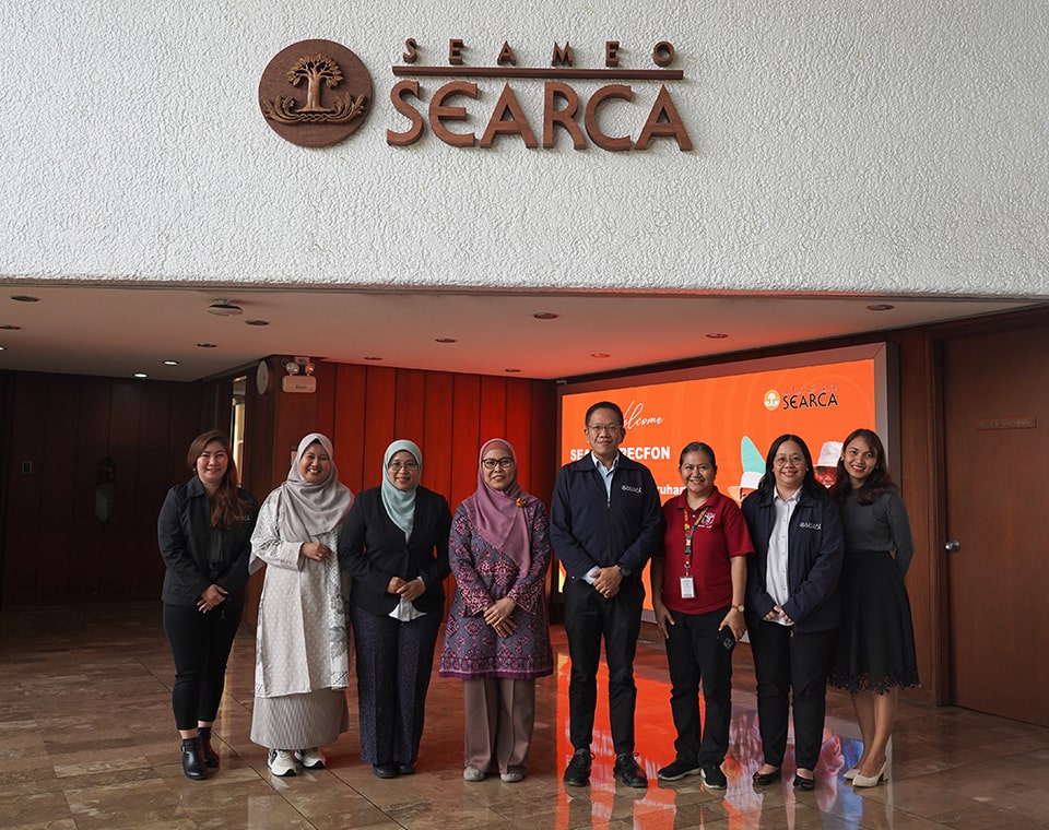 SEAMEO RECFON and SEARCA seek collaboration on nutrition initiatives